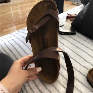 Birkenstock Yara Oiled Leather Size 37